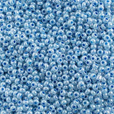 10/0 Preciosa Seed Beads Pearl Dyed Pale Pearl